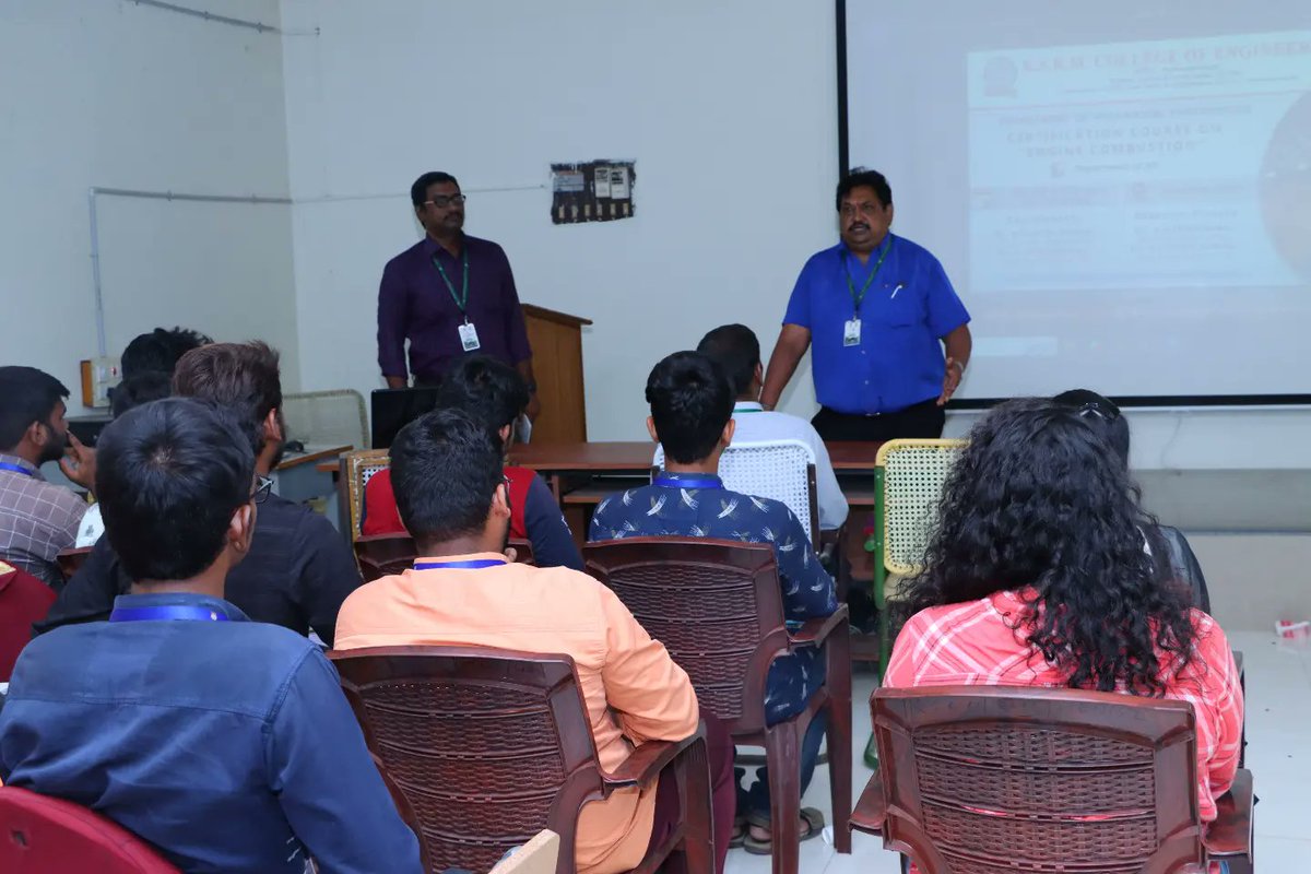 ksrmceofficial's tweet image. Valedictory and certificate distribution of   Certificate course on Engine Combustion organized by Department of ME from june 20 to July 02, 2022

#ksrmme #enginecombustion #certificatecourse #KSRM #ksrmce  #kadapa #ksrmceclubs #jntua #AICTE #aishe #apsche #IntiativesofMHRD