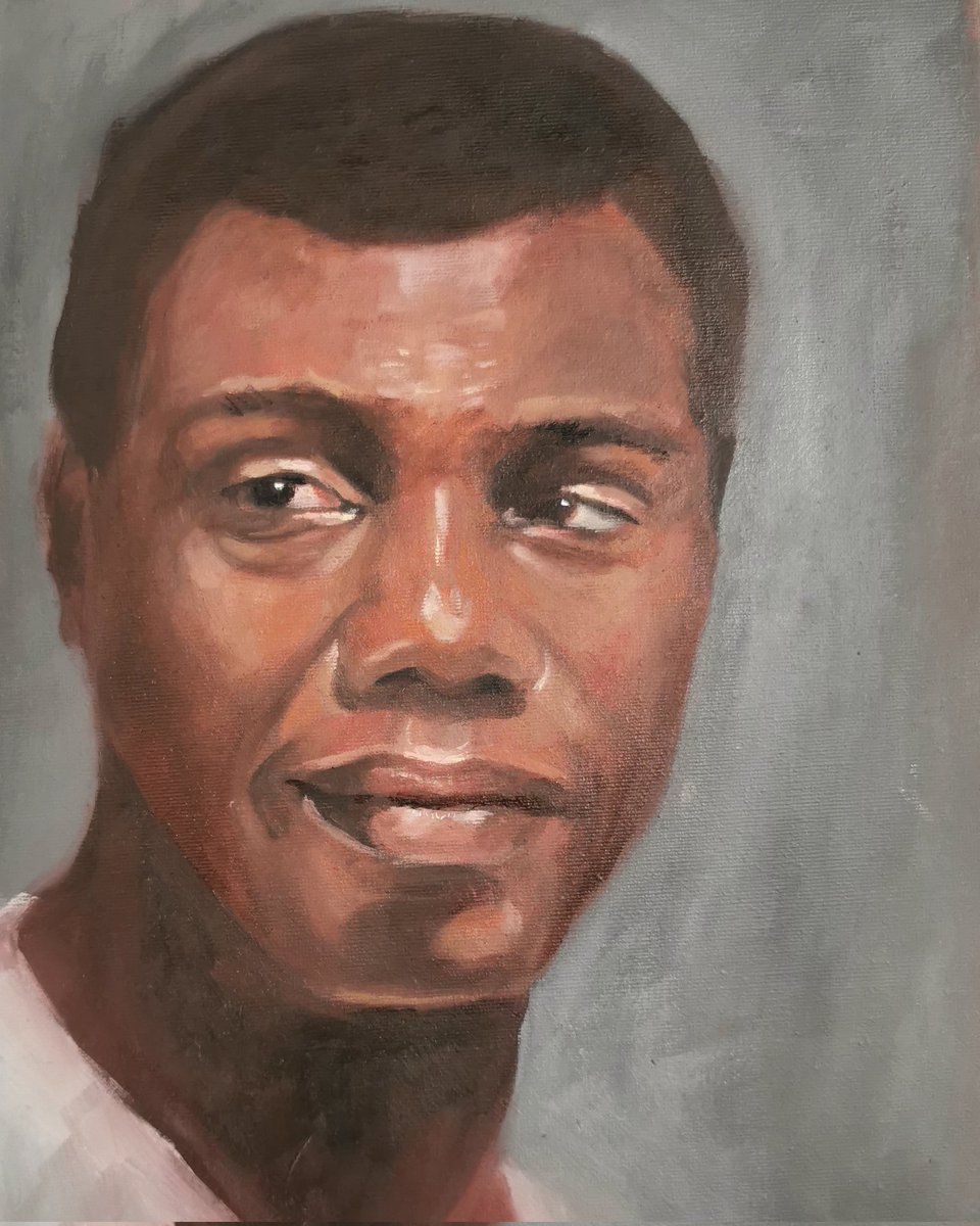 m_littlejohn's tweet photo. Little oil portrait study from this week. #rawumberstudios #rawumberlive #oilpainting #oil #art #painting #contemporaryart https://t.co/Nv02Xtm1LC