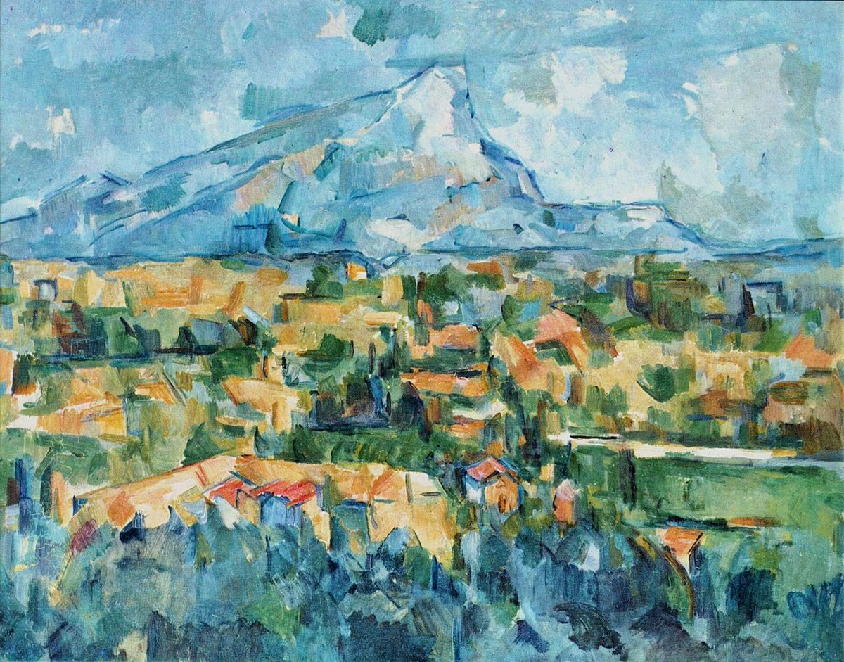 Paul Cezanne's landscapes