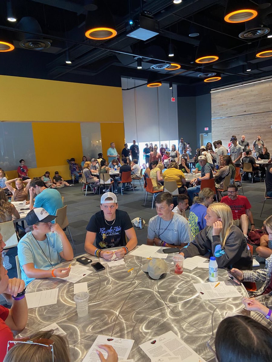 IYC_CHOG's tweet photo. Day 3 is underway and the morning main session with Chip Taylor is soon to begin. But first, the youth came together in the Cantilever room for our Emerging Leaders Gathering. 1 of 2 https://t.co/4xebh10vQ0