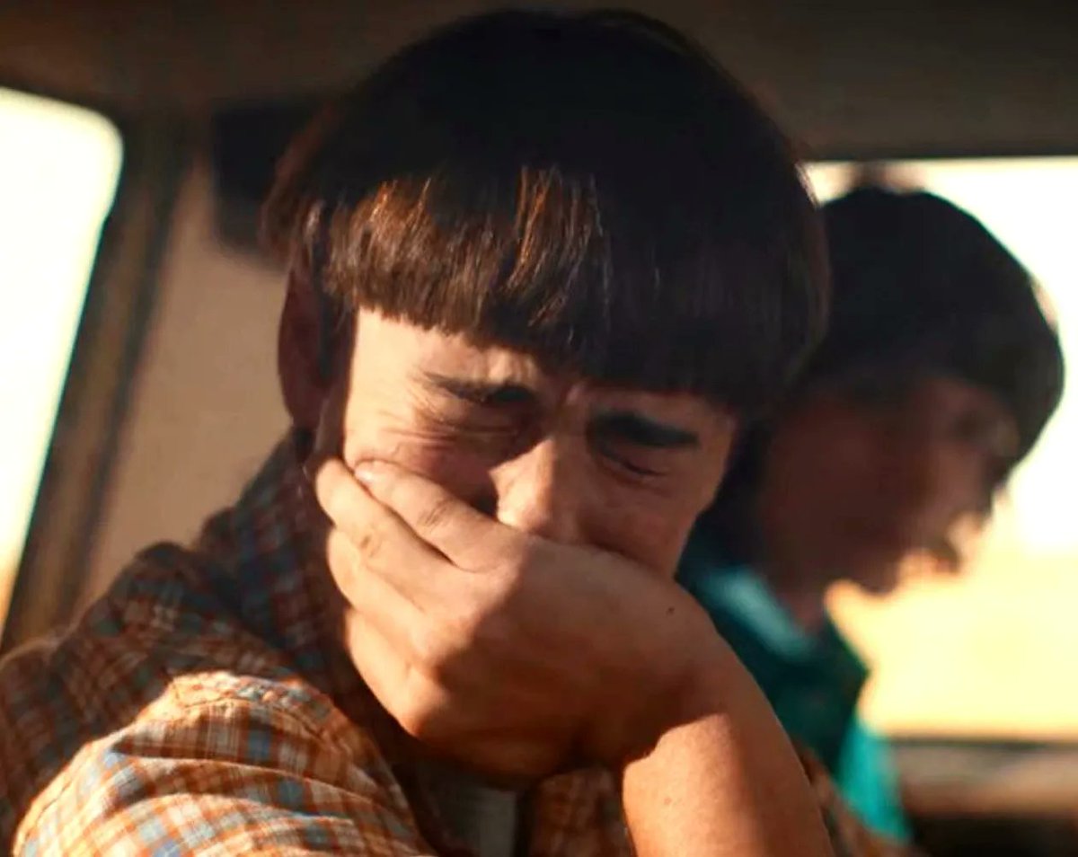 StrangerNews11's tweet photo. Me realizing I just finished #StrangerThing4 and will be waiting for 2 years for season 5. https://t.co/veQuBIdZMT