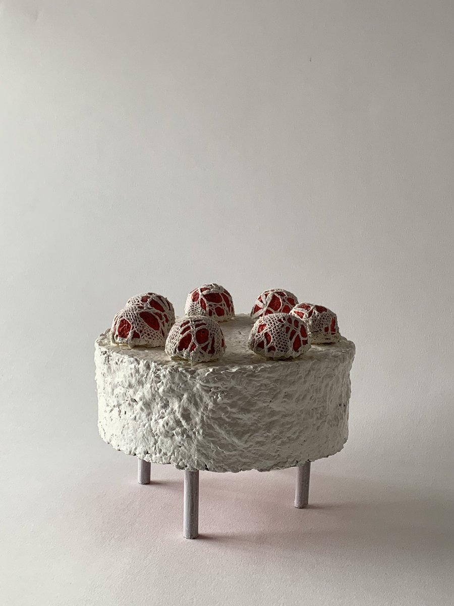 Cake - at the Evolver Prize exhibition @ACEartsSomerset 2-30 July #smallsculptures