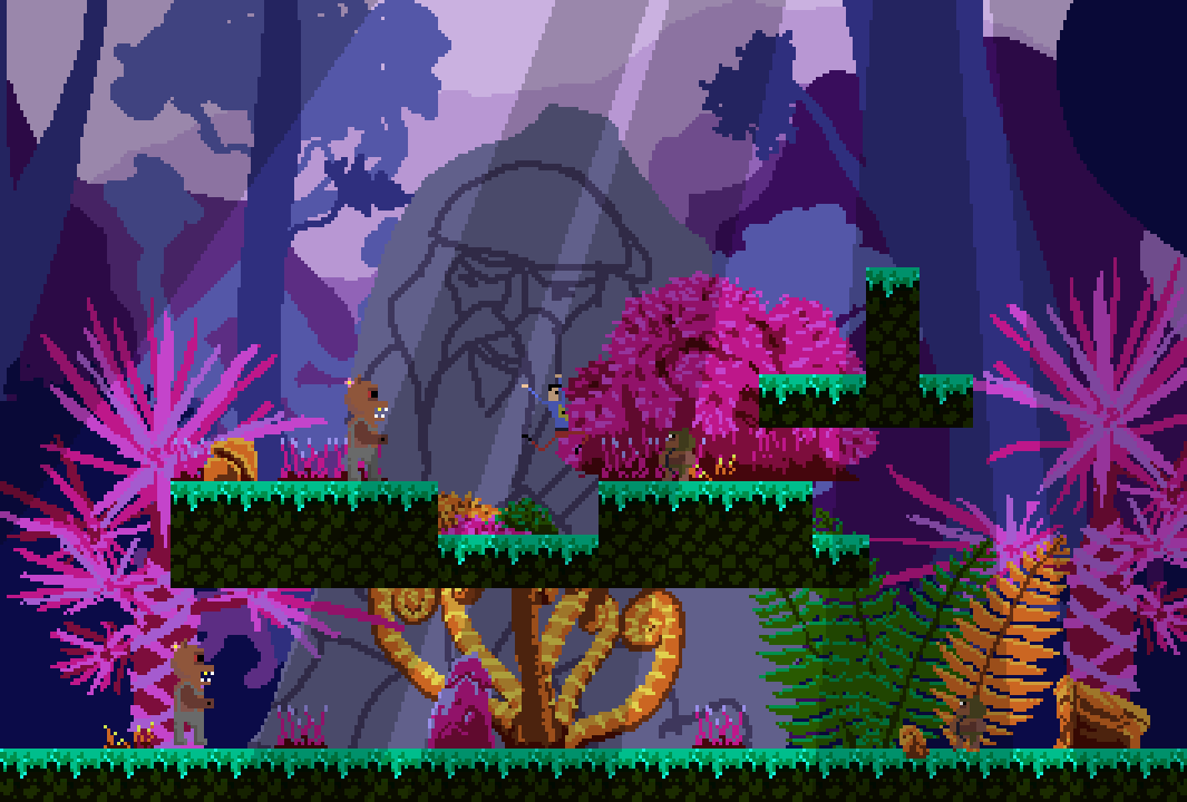 VagrantDevs's tweet photo. Happy #screenshotsaturday @IndieLegion! Here is a work in progress for a level in Wonderdust. Wonderdust is a 2D Sci-fi tower defense game where you play as a new cadet serving under the inspiring Captain Wonderdust. 

#SciFanSat #indiegame #gamedev https://t.co/V5R2Iud8E7