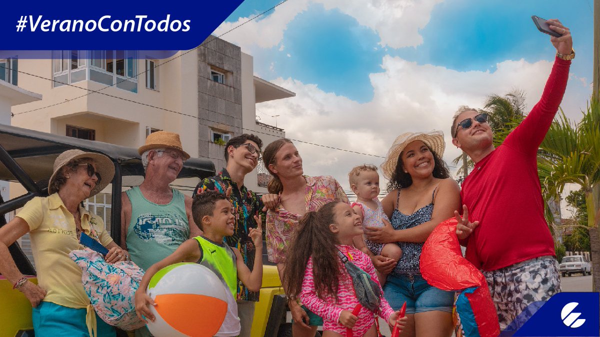 🤩 Hoy le damos la bienvenida al verano ⛱️👙
Disfrutemos en familia y con amigos 🤳 de este tiempo de 🌞🌊🎧. 
#VeranoConTodos 🇨🇺