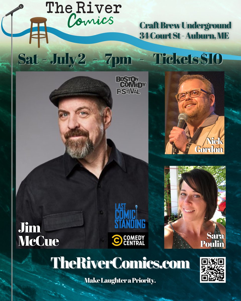 Jim McCue has appeared on Comedy Central, NBC's Last Comic Standing, and his Drybar Comedy Special has over a million views, that's a lot! You can catch Jim tonight at Craft Brew Underground 
Tix: TheRiverComics.com

The River Comics: Make Laughter a Priority

#standupcomedy