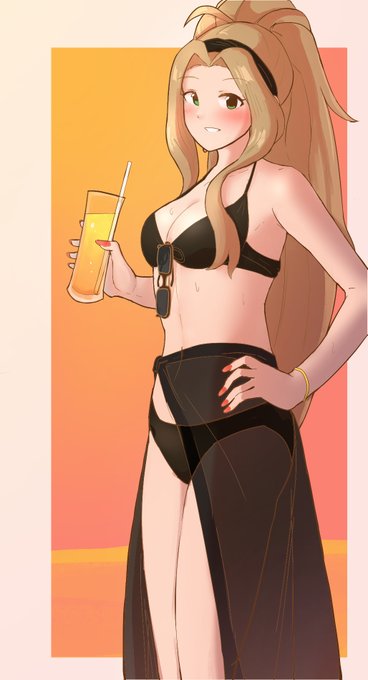 千鶴さんとビーチ行きたいね 