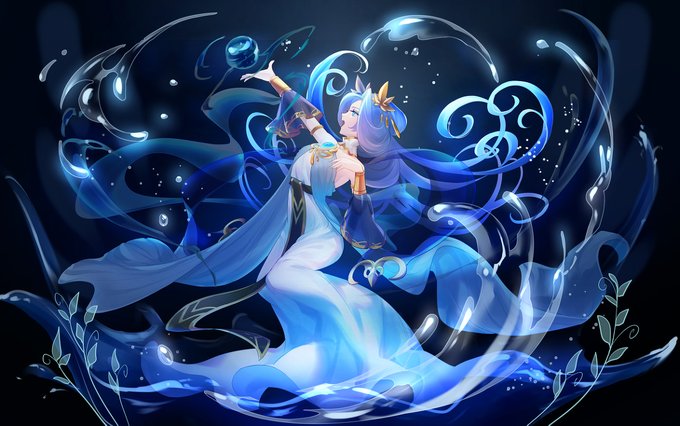 女神のtwitterイラスト作品