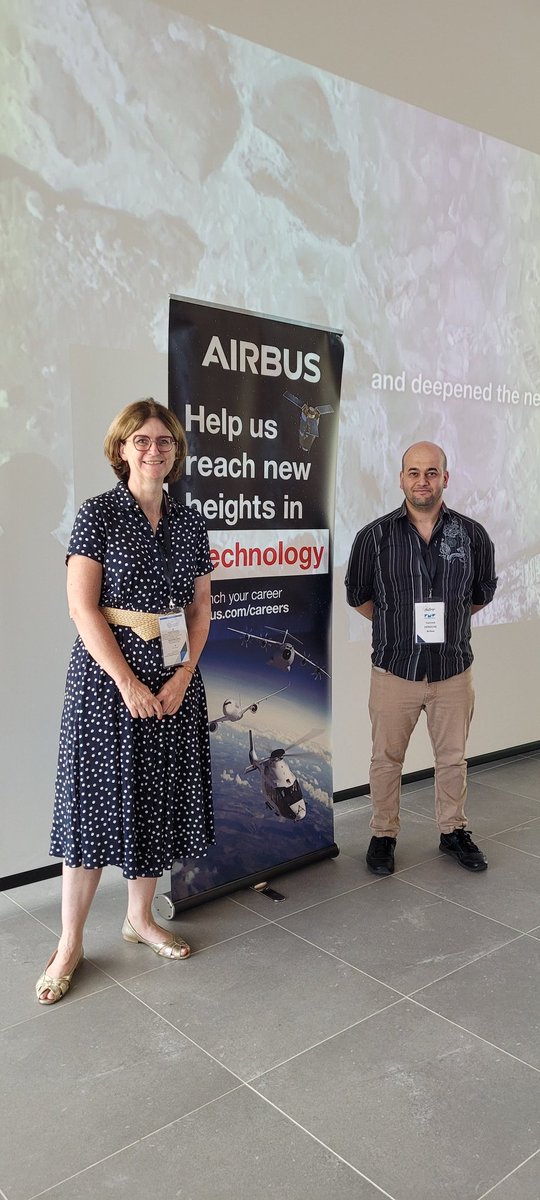 celinecmorel's tweet photo. Le bonus c'est enfin rencontrer "en vrai" @YannickDeroche avec qui j'échange depuis plus d'un an sur les projets @FondationMT et @Airbus #challengeIMT https://t.co/N9VkwjaBEp