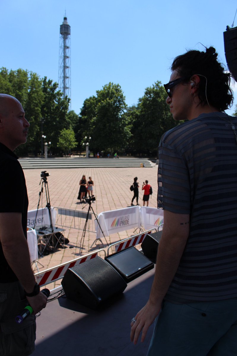 michele_bravi's tweet photo. #MilanoPride2022 🏳️‍🌈
Soundcheck https://t.co/efxHoL8Kr7