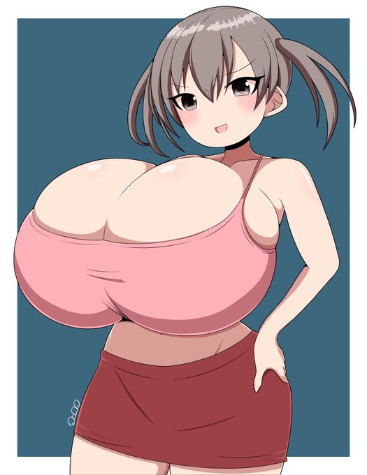 Skebリクエストありがとうございました!邪悪だ…邪悪なデカ乳だ… 