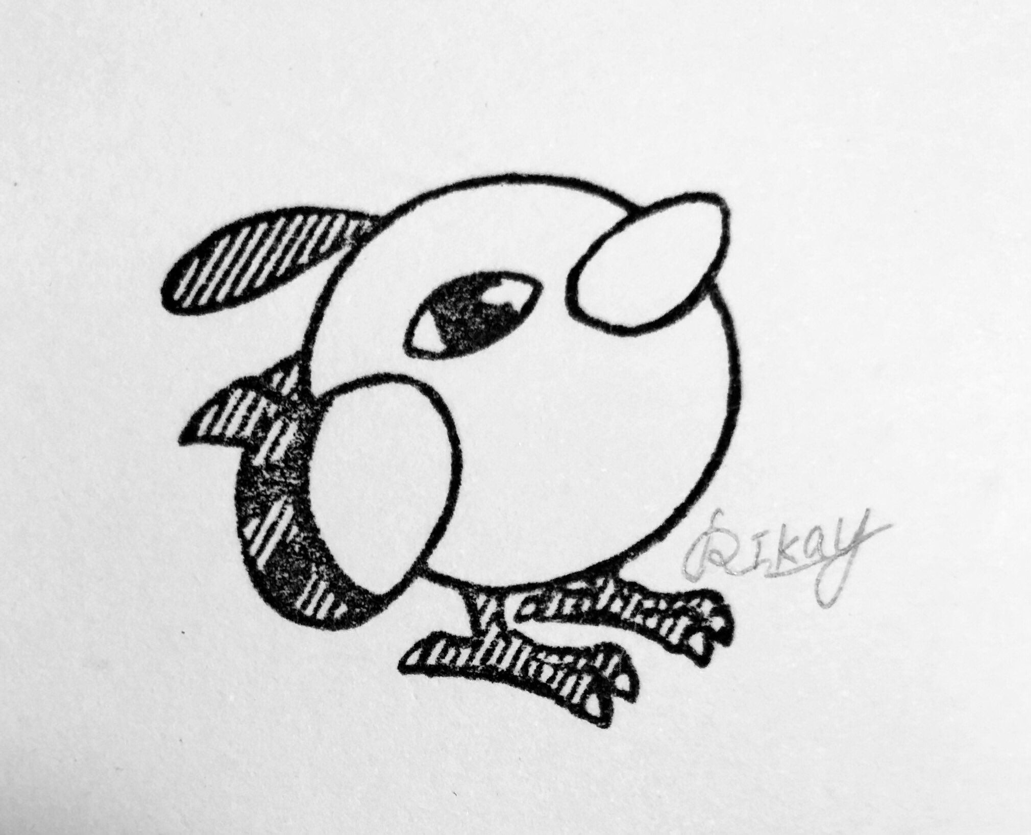 梨花 ゆうづる 今日のポケはん No 177 ネイティ エスパー ひこうタイプの鳥ポケモン 小鳥なのでまだ飛ぶことはできないみたいです ぴょんぴょん跳ねて移動します 可愛いなｗ 名前の由来はネイティブアメリカンでモチーフはトーテムポールだと思