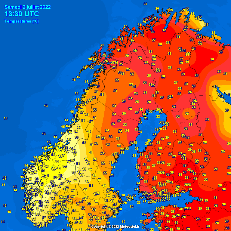 DanielSchrott's tweet photo. 32 Grad! Schon wieder Badewetter in der #Arktis. 🥵Das ist nicht normal, das ist ein Symptom der #Klimakrise. https://t.co/3reVWTq1Th