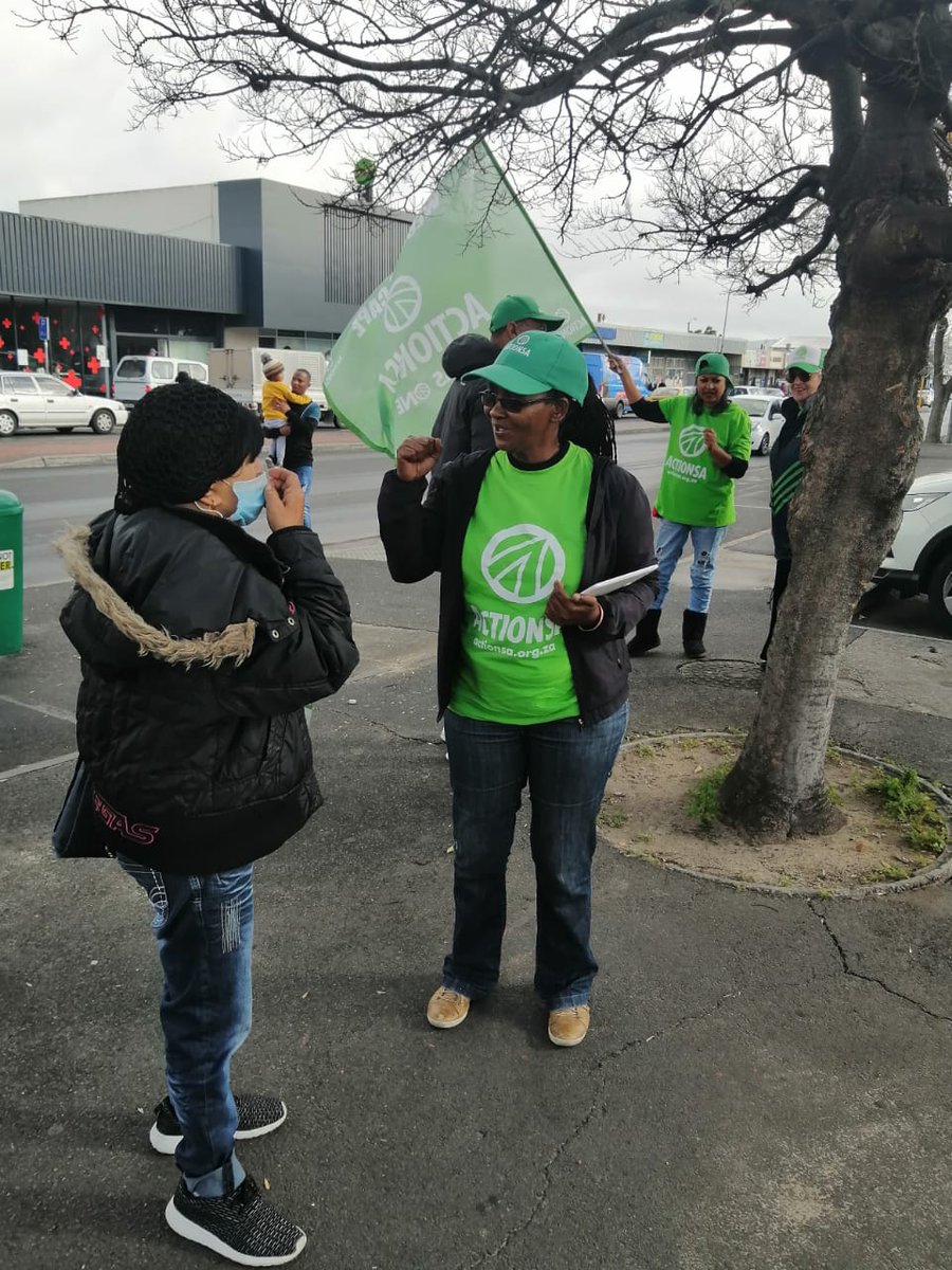 YvettedKR01's tweet photo. KUILS RIVER WC... earlier today a part of #TeamWesternCape braving #TheCapeOfStorms weather to campaign... There was lots of interest and people could tell us about ActionSA..💚💚🇿🇦🇿🇦#LetsFixSouthAfrica @HermanMashaba @MmQwashu @UMataba @AntoinetteLoff1 @krysty481 @JohnMoodeyGP https://t.co/jtoo9ksukc