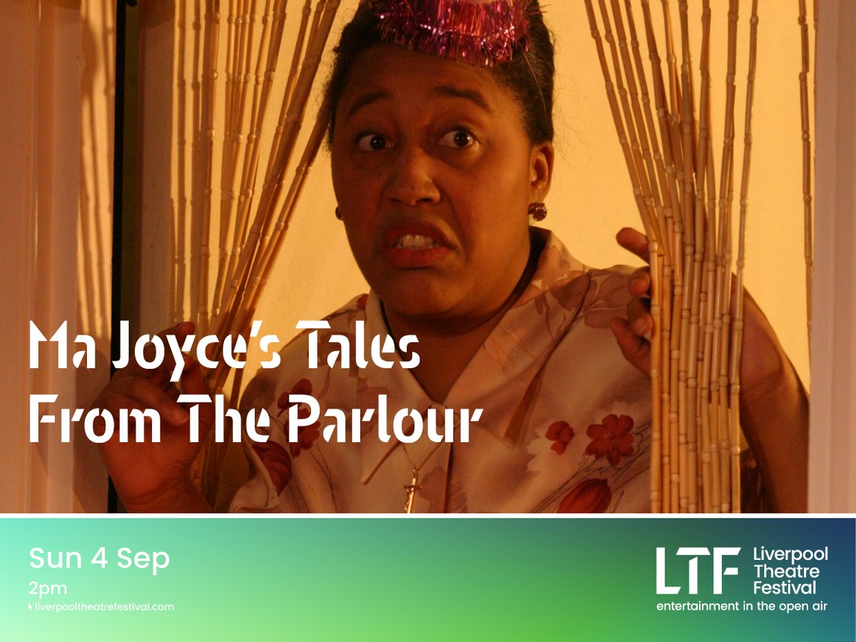 MA JOYCE’S TALES FROM THE PARLOUR
Writer/Stars: Victoria Evaristo | Director: Angela Ekaette Michaels
Celebrating the triumph and tragedies of motherhood, grand motherhood and her observation of Liverpool’s social, economic and political life, from her unique humorous perspective