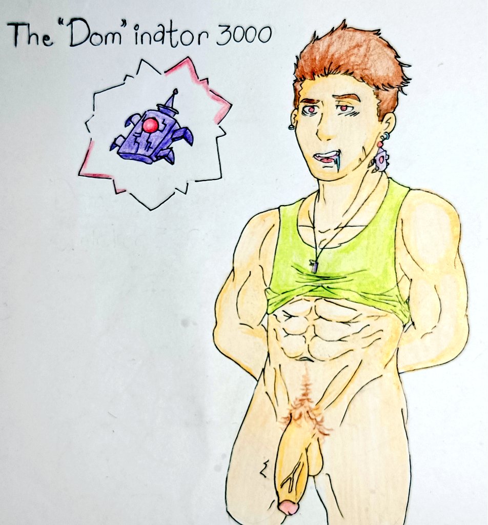 Your Dom always leaving you after a passionate fun time? Worry no more with the DoM-inator 3000, just slap this bad boy to your bad boy and work him like a puppet!, Hold complete control over your top! Comes in 3 colors! 
Warning: has a stronger effect on straight guys.