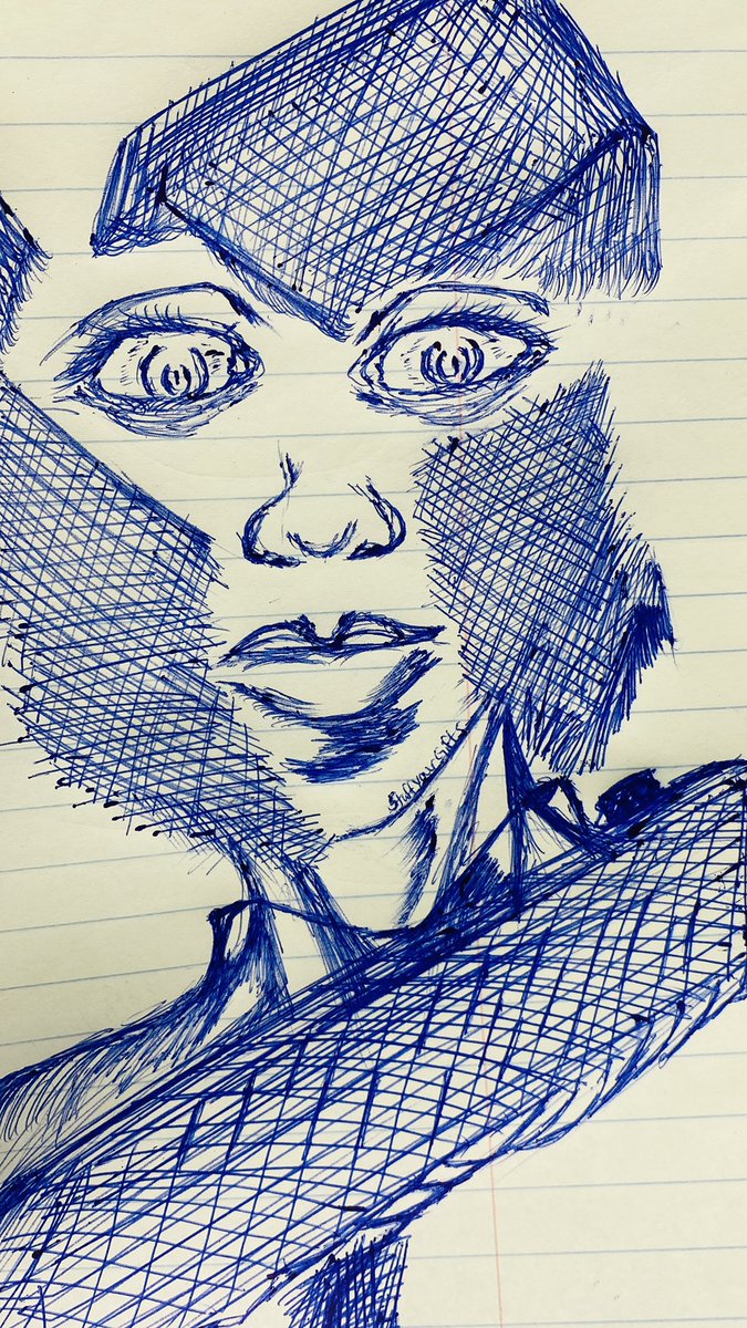Stuffyourgifts's tweet photo. #art #art #Artists #ArtistOnTwitter #blueinkpen #sketch #sketchbook #artwork https://t.co/EG3l5zuLxG