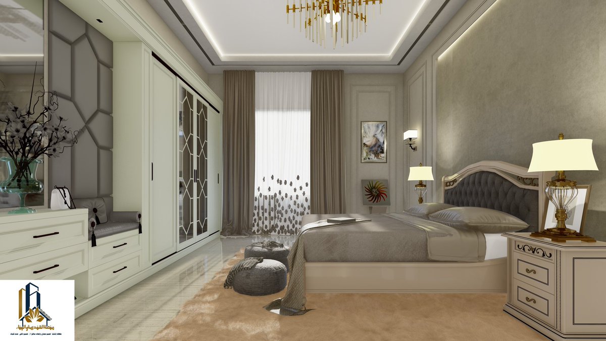 engsuliman21's tweet photo. من أعمالنا في التصميم الداخلي 
تصميم داخلي غرفه ماستر بألوان هادئة وأنيقة...
#تصميم_داخلي 
#تصميم_معماري 
#تصميمي 
...
لطلب التصاميم  تواصل معنا للحجز https://t.co/fWEiyhQnB4