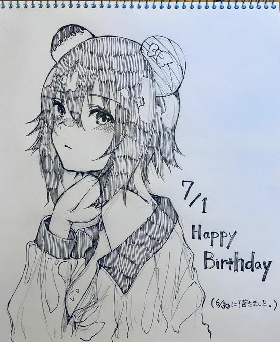 なるべく毎日おえかき

⑦ガルパンから西住まほ
お誕生日おめでとう〜!!!!! 