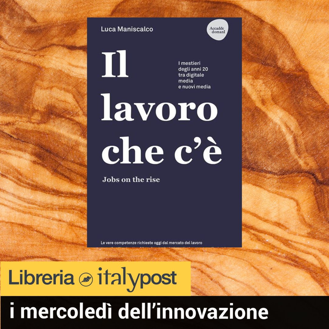 Libreria ItalyPost (@libreriapost) on Twitter photo Oltre 25 professionisti, giornalisti e manager d'azienda mettono a disposizione la loro esperienza per approfondire le vere competenze richieste dal mercato del lavoro
“Il lavoro che c'è”, di <a href="/LucaManiscalco/">Luca Maniscalco</a>
<a href="/DarioFlaccovio/">Dario Flaccovio Editore</a>
Puoi acquistarlo qui: bit.ly/3OIjnuE Oltre 25 professionisti, giornalisti e manager d'azienda mettono a disposizione la loro esperienza per approfondire le vere competenze richieste dal mercato del lavoro
“Il lavoro che c'è”, di <a href="/LucaManiscalco/">Luca Maniscalco</a>
<a href="/DarioFlaccovio/">Dario Flaccovio Editore</a>
Puoi acquistarlo qui: bit.ly/3OIjnuE
