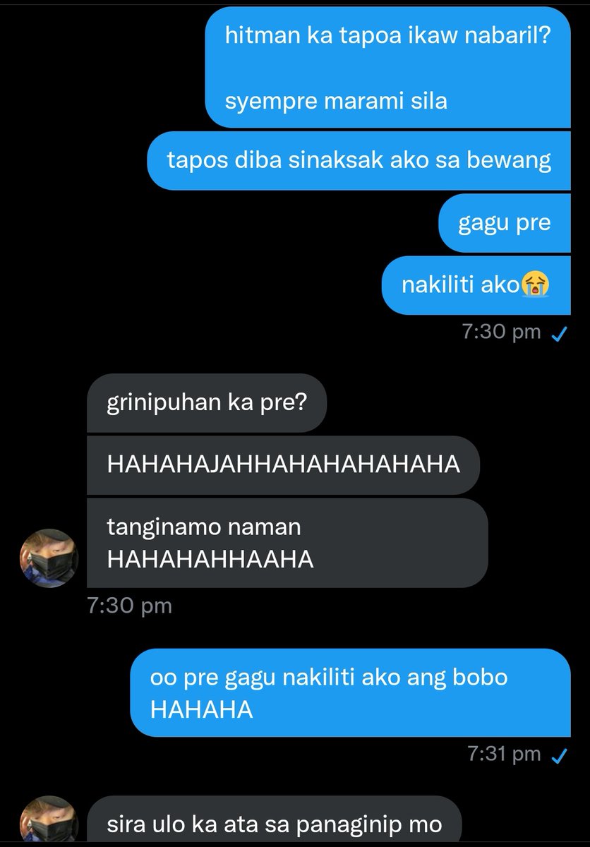 <a href="/dosnotharvey/">DØS</a> 101/10 malalaki nga tawa nakakatuwa rin reply nya except sa bobo daw ako at siraulo