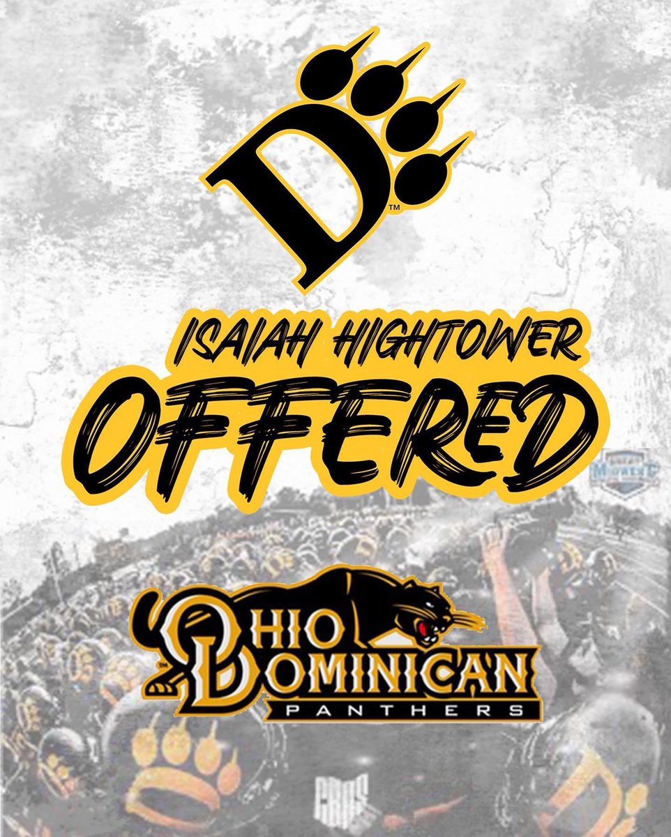 Chris Shanefelt (@coachshanefelt) on Twitter photo 🚨OFFER ALERT🚨
<a href="/FlyghtPrepFB/">FlyghtPrepFootball</a> Isaiah Hightower <a href="/Ihightower68/">Isaiah Hightower</a> OL is offered by <a href="/OhioDominicanFB/">Ohio Dominican Football</a> after attending their camp on 6/29! 🚨OFFER ALERT🚨
<a href="/FlyghtPrepFB/">FlyghtPrepFootball</a> Isaiah Hightower <a href="/Ihightower68/">Isaiah Hightower</a> OL is offered by <a href="/OhioDominicanFB/">Ohio Dominican Football</a> after attending their camp on 6/29!