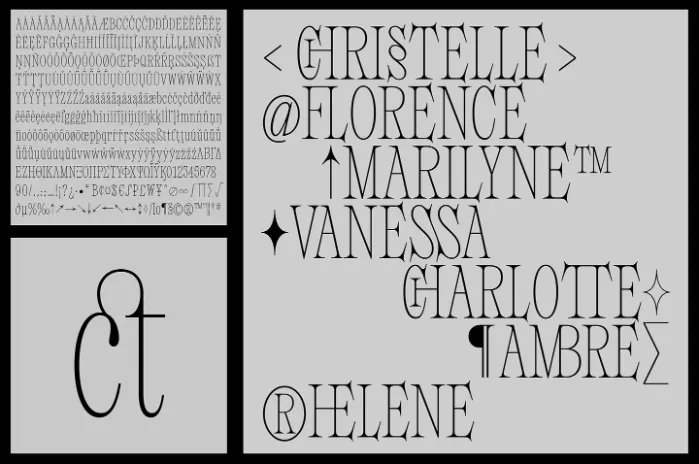 itsnicethat's tweet photo. Inspired by old references in books and magazines, the Inès Davodeau's elegant typeface Holise expertly revives a 130-year-old font > https://t.co/icG8h3h8Tr https://t.co/T4RgvwS2Qx