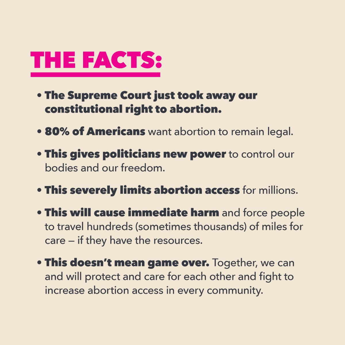 PPact's tweet photo. We won’t back down. Together we have the power to stand up against abortion bans and reclaim our rights.

Text BansOff to 22422 or go to https://t.co/t8mBFoCuSO for more info. https://t.co/pvGKkJWhkQ
