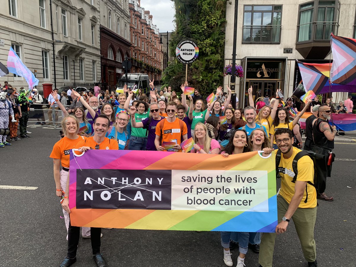 Terence Lovell (@tejlovell) on Twitter photo Happy Pride! Great to see <a href="/AnthonyNolan/">Anthony Nolan</a> out today and proudly encouraging more people to join the register #PrideInLondon #Pride anthonynolan.org/join Happy Pride! Great to see <a href="/AnthonyNolan/">Anthony Nolan</a> out today and proudly encouraging more people to join the register #PrideInLondon #Pride anthonynolan.org/join