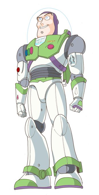 前に描いた大河原風バズ

#バズライトイヤー 