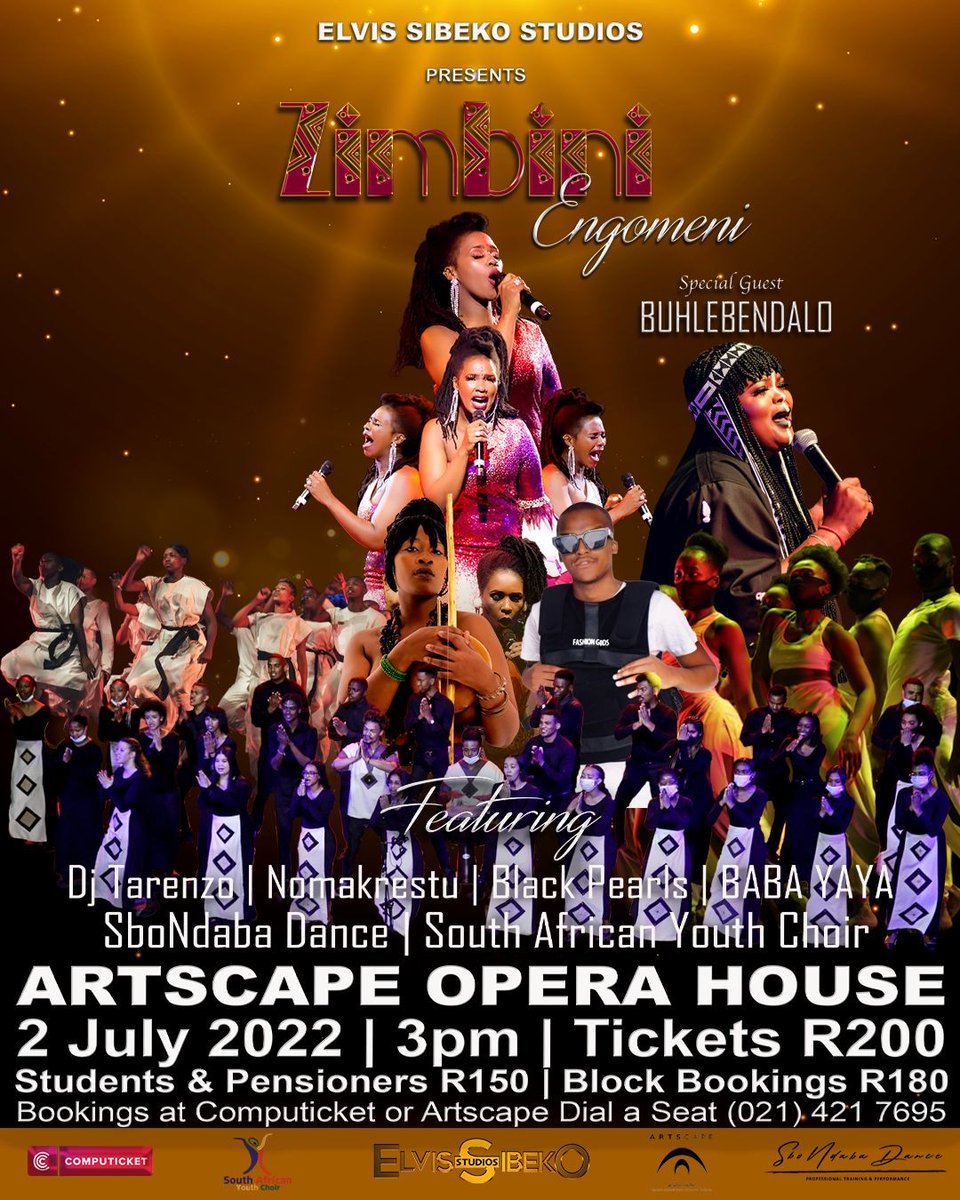 Rabelani Lidzhade (@rabelanicpt) on Twitter photo Attending <a href="/zimbinimakwetu/">Zimbini Makwetu</a> #engomeni show at <a href="/ArtscapeTheatre/">#ArtscapeTheatre</a>
Presented by <a href="/elvis_sibeko/">Elvis Sibeko</a> <a href="/esstudios_sa/">Elvis Sibeko Studios</a>
<a href="/Jazzart_dance/">Jazzart Dance Theatre</a> Attending <a href="/zimbinimakwetu/">Zimbini Makwetu</a> #engomeni show at <a href="/ArtscapeTheatre/">#ArtscapeTheatre</a>
Presented by <a href="/elvis_sibeko/">Elvis Sibeko</a> <a href="/esstudios_sa/">Elvis Sibeko Studios</a>
<a href="/Jazzart_dance/">Jazzart Dance Theatre</a>