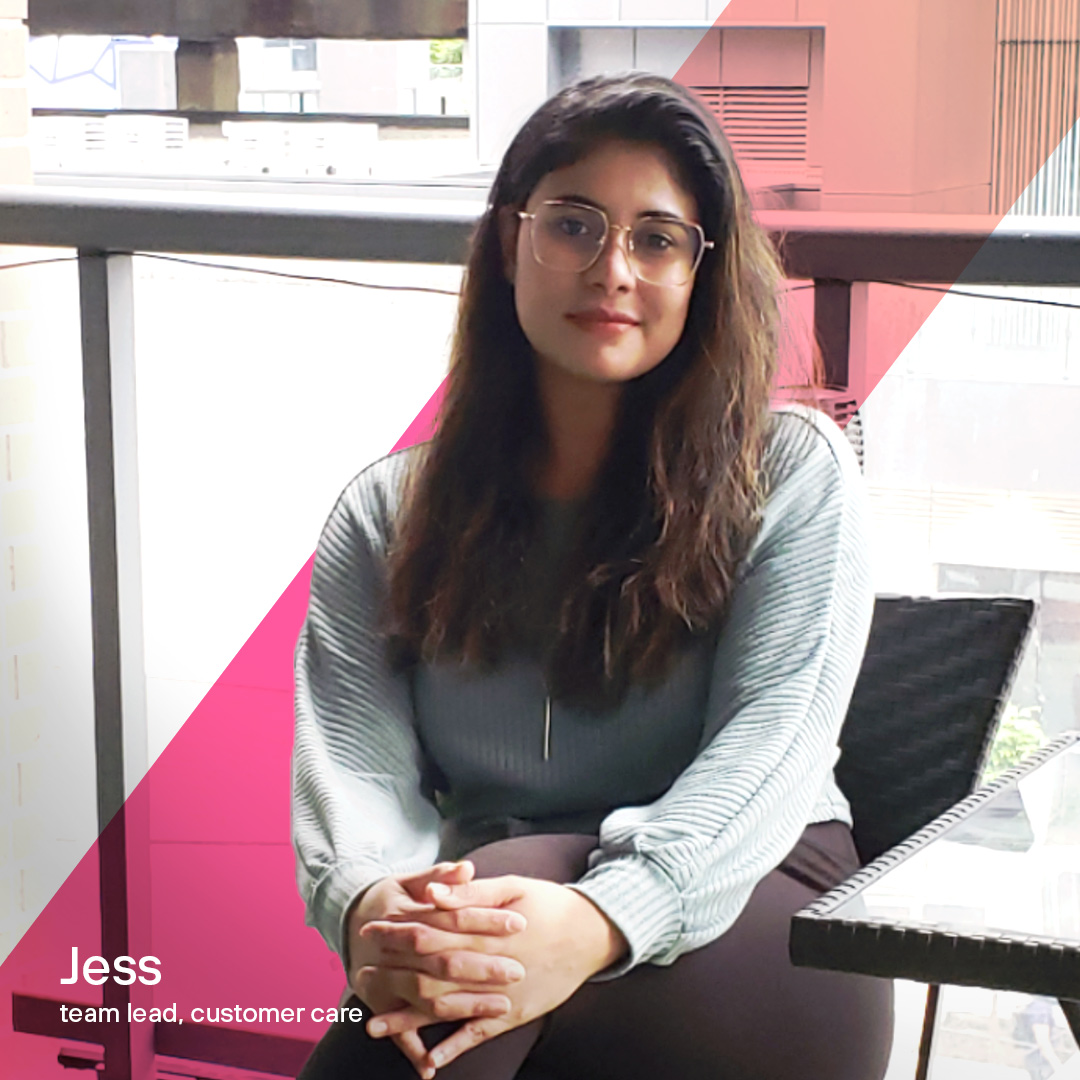 Jess, team lead for customer care, helps deliver better for our customers by maintaining all communication regarding deliveries. 
 
Fun fact: if Jess could only eat one food, it would be specifically chicken biriyani.

Read more about Jess here: ow.ly/ghZm50JFMzx