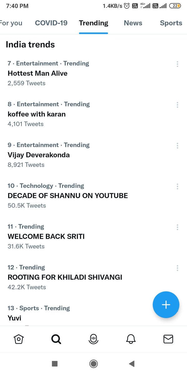 RajeshK49981228's tweet photo. Just opened Twitter to see this.
Trending top 10.
DECADE OF SHANNU ON YOUTUBE https://t.co/NWVaEytHTx