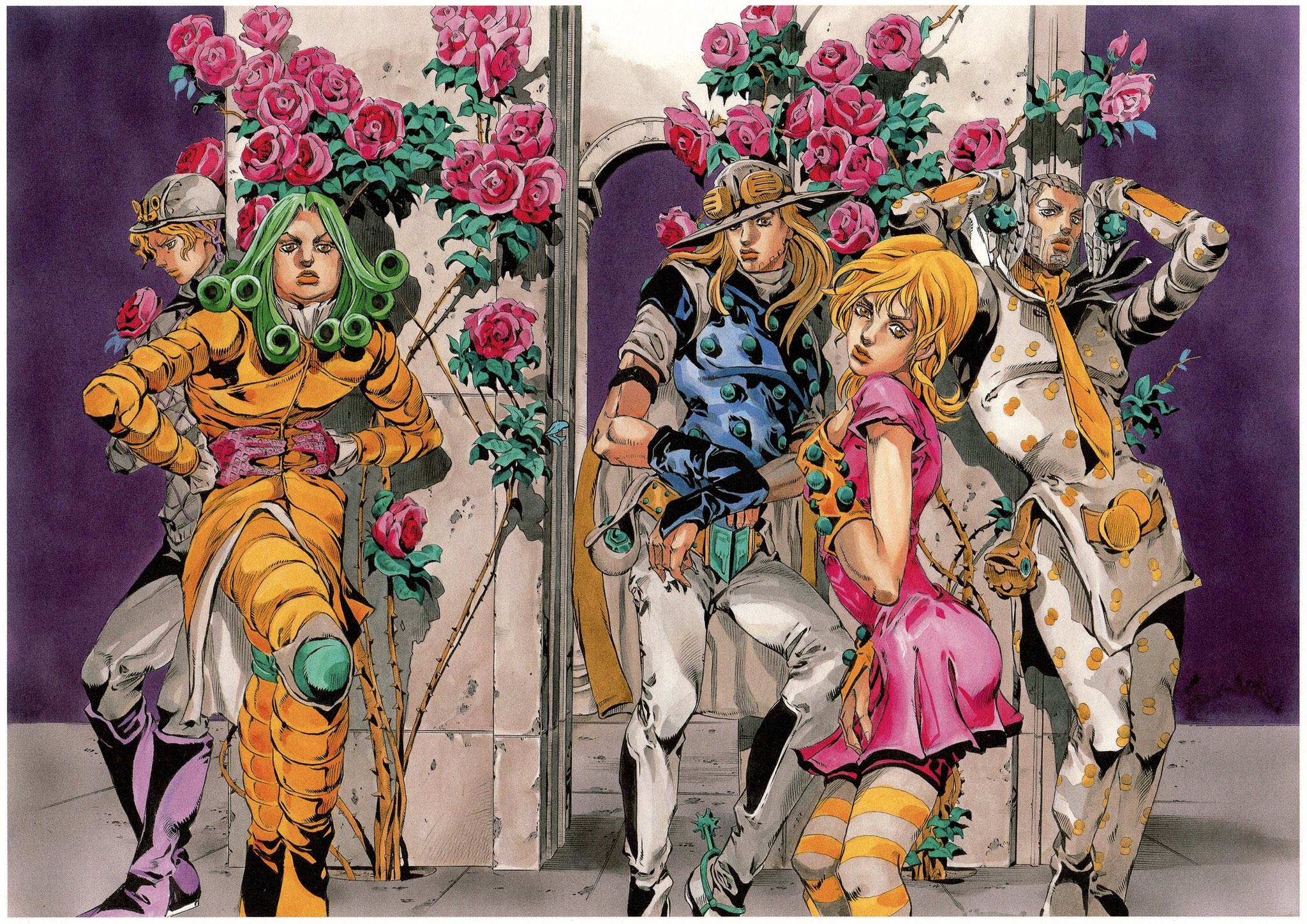 Araki’s Art on Twitter: "Steel Ball Run, 2008. https://t.co/Dm4PhLQZqf ...