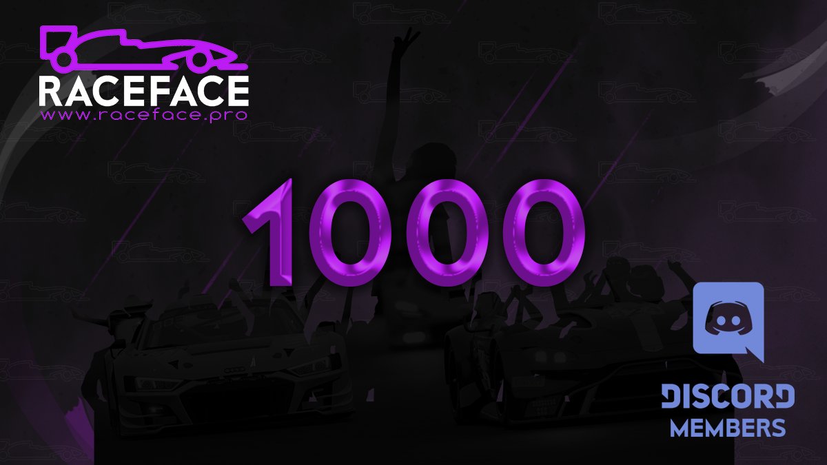 🎉We have reached 1000 members on discord!🎉

A monumental achievement if we have to say so ourselves 😉

Thanks to the entire South-African Simracing community for supporting us 🤗