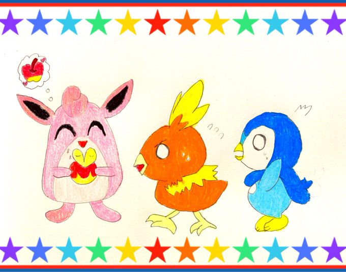 アチャモのtwitterイラスト検索結果