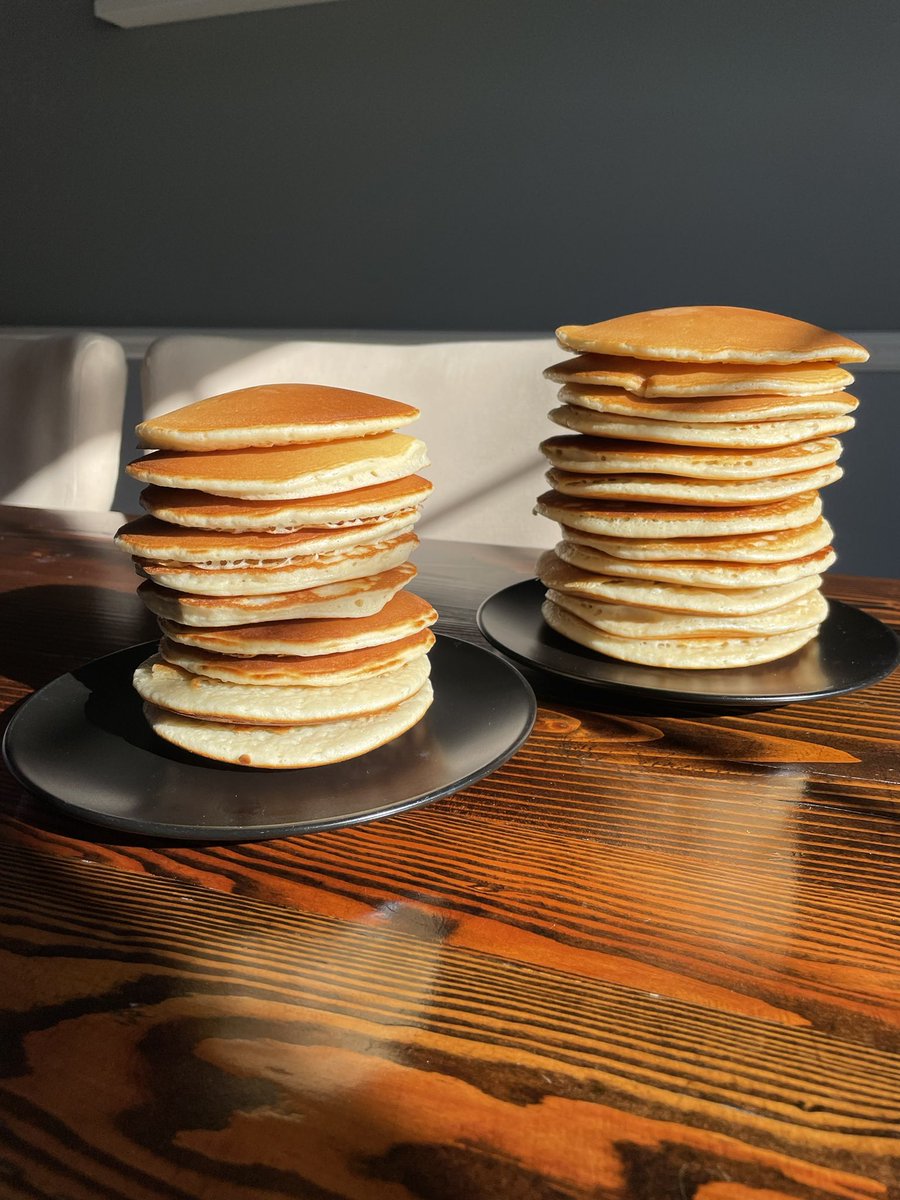 NFTHunter85's tweet image. Gm!
My 7 yo has a friend over and I made WAY too many. If you’re around, come on over for some breakfast!
#22left