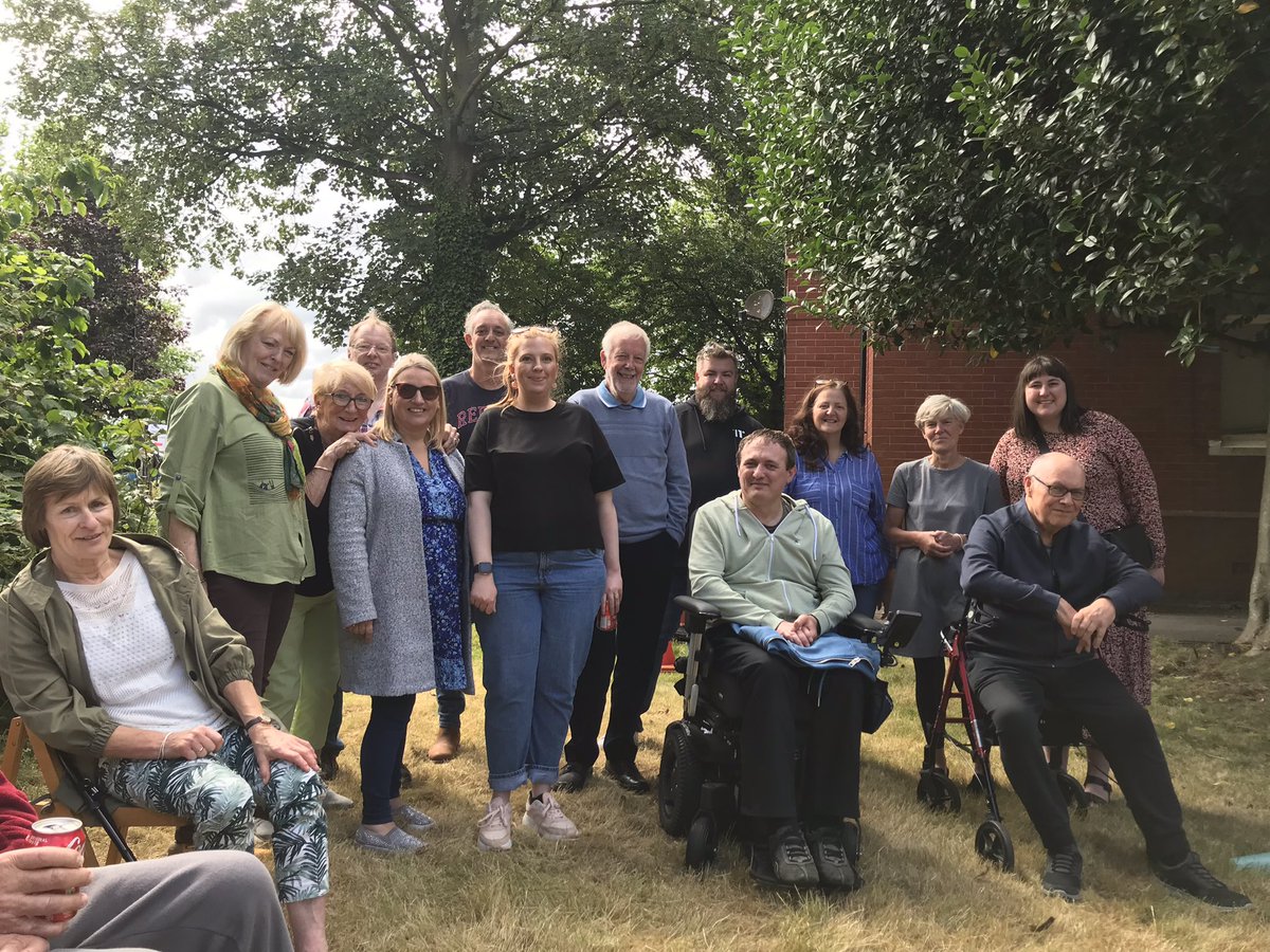 Lovely to join <a href="/MSTherapyNW/">MS Therapy Centre (NW)</a> at this afternoon's (very chilled!) garden party in the beautiful gardens of <a href="/Stantonyscentre/">St Antony's Centre</a> in Trafford Park