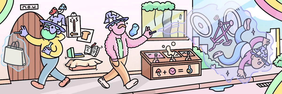 gm everyone 👋

We are the 74 <a href="/doodles/">doodles</a> wizards and our mission is to bring joy, inclusivity and magic to the Doodles universe &amp; beyond.

Today, we launch the Ministry of Wizard Doodles to gather the wizards and kickoff a series of exciting projects for the whole community.

↓ ↓