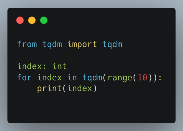Yannlg_'s tweet photo. In #python 🐍 I was hesitant to use #tqdm because it returns Any as type. Actually, this can be easily overcome by type hinting the returned value before the for loop 💪 https://t.co/CdJdDZUihx