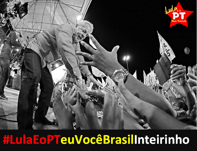 <a href="/LulaOficial/">Lula</a> <a href="/ClaudiaDias08/">Cláudia Dias🚩</a> <a href="/ricardostuckert/">Ricardo Stuckert</a> #LulaEoPTeuVoceBrasilInteirinho 

🤜🏻🤛🏻🚩🚩👊🏻✊🏻