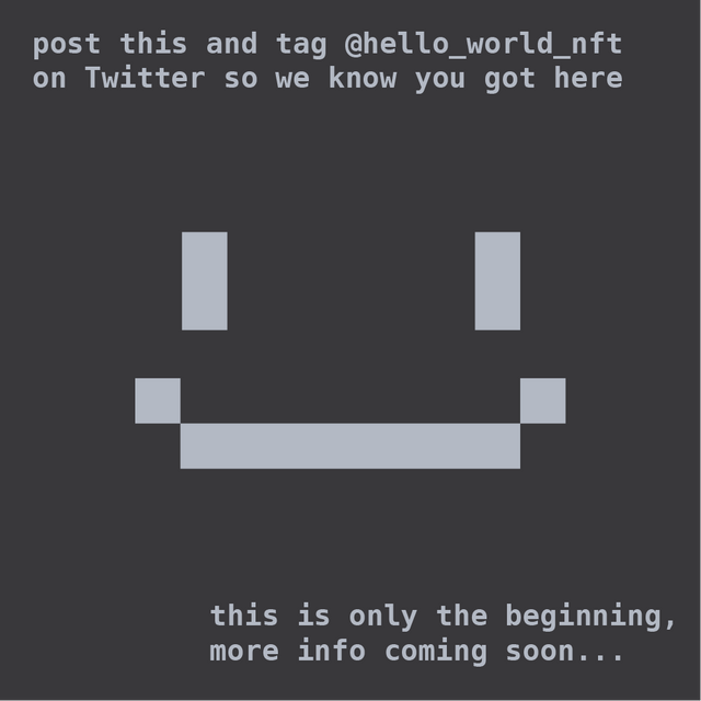 zundex_eth's tweet photo. @hello_world_nft https://t.co/FkLbi6wCyR