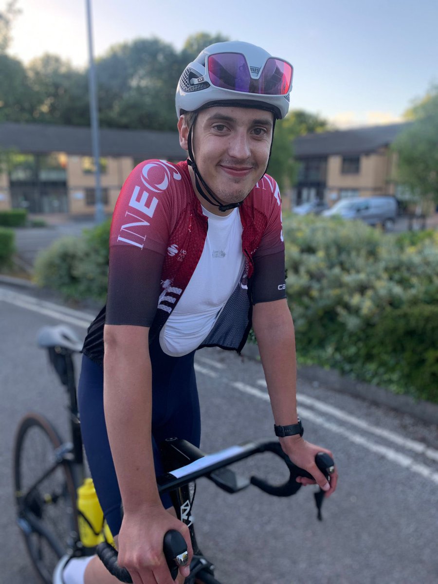 He’s only gone and done it! Well done Chris. An amazing effort and achievement cycling the length of wales in under 12 hours. How proud are we!?!?