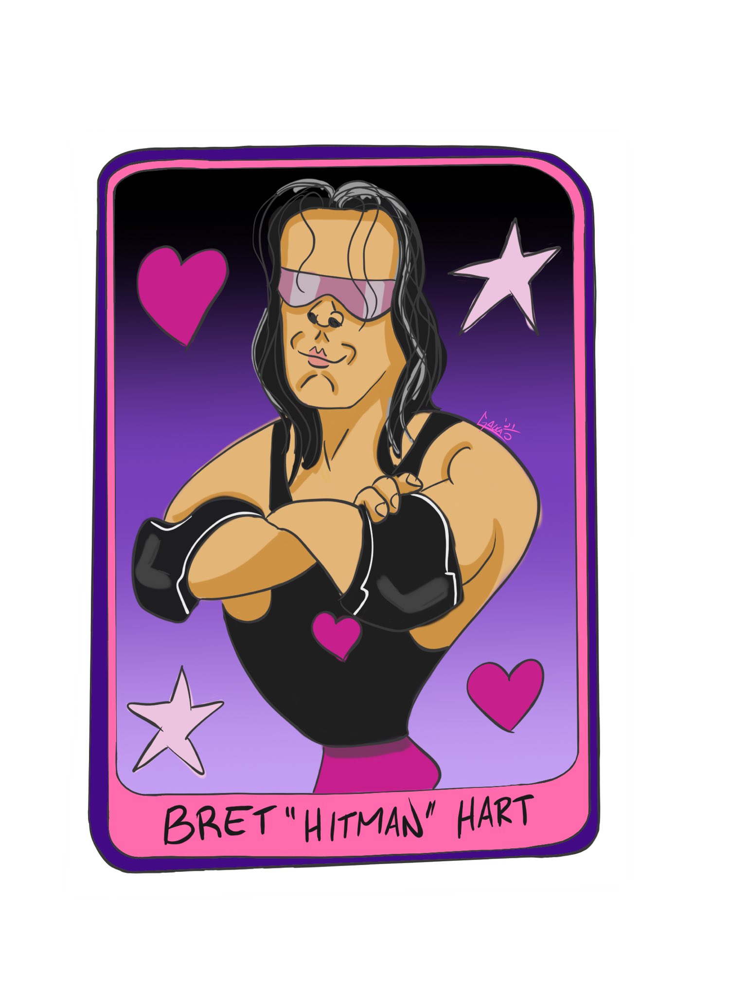 Happy birthday to Canada s own the Excellence of Execution Bret Hart! 