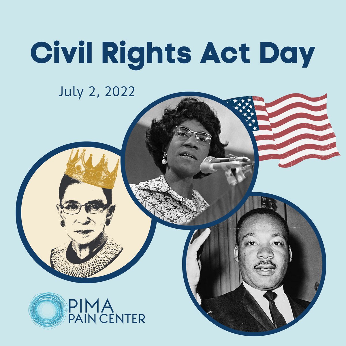 PimaPainCenter's tweet photo. Freedom is individuals acknowledging they are their own leader. Celebrate this day in memory of individuals who battled for the equivalent rights we have today. https://t.co/eCd0L4OTsX