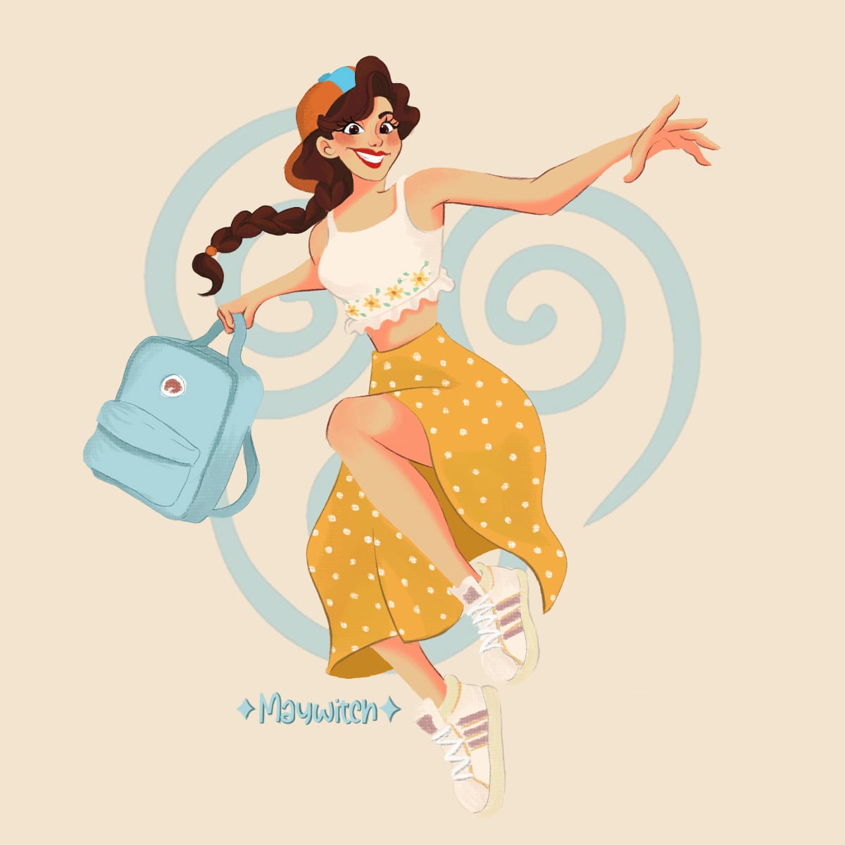 maywtch's tweet photo. "El aire es el elemento de la libertad"🌬️- tío Iroh 🍵
El starterpeck de avatar es idea de @claricabrall
#AvatarTheLastAirbender #airbender
#digitalart #Ilustración #airecontrol
#avatarelultimomaestroaire https://t.co/okjZRHjoQm