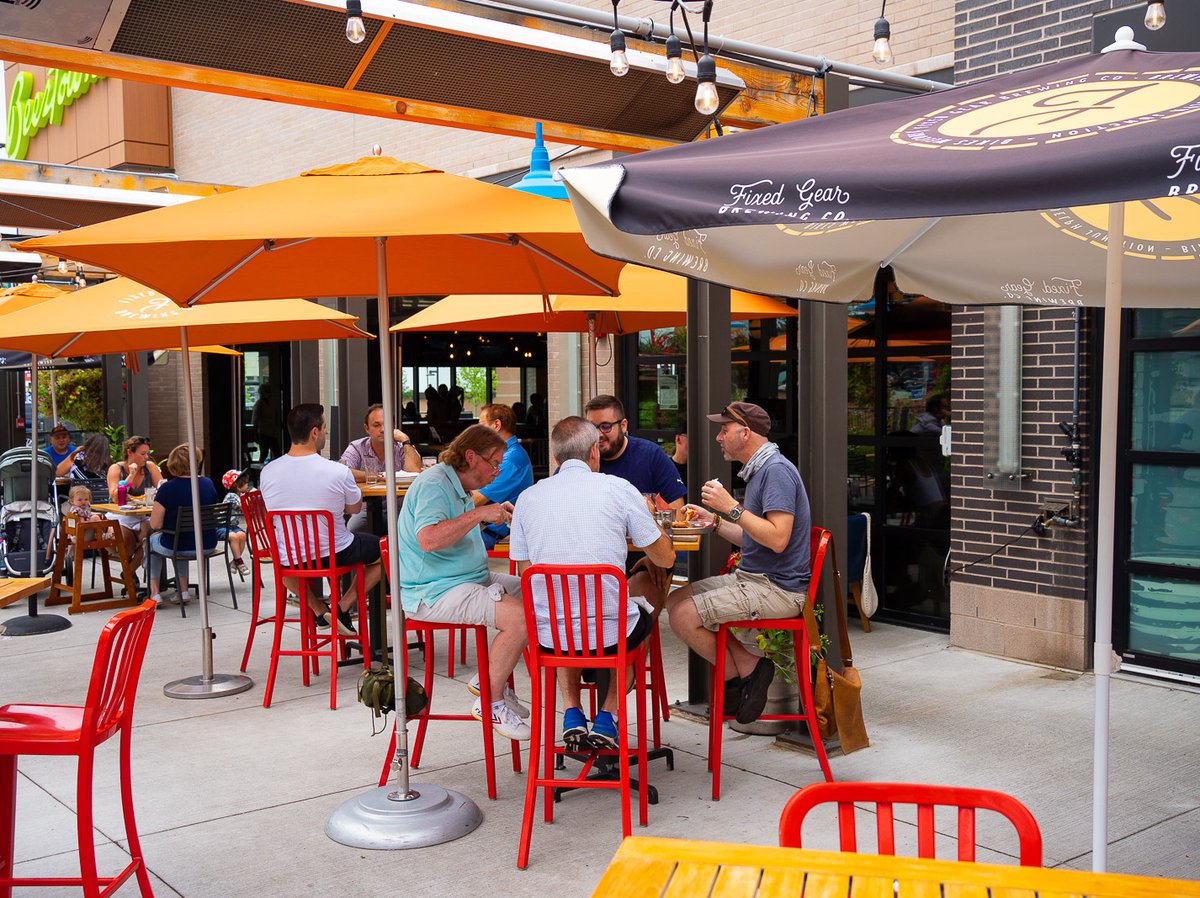 Nothing we love more than a busy patio on a weekend! Come join us! 🍻 

📸 <a href="/only1andywright/">only1andywright</a> 
#localrestaurants #supportlocal #beertownpublic #drinklocal #drinkbeerfromhere #takeout #eatlocal #curbsidepickup