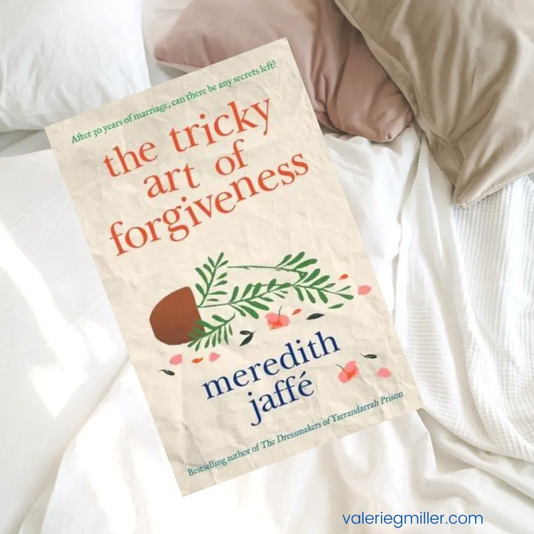 valeriegmiller's tweet image. My new book The Tricky Art of Forgiveness by @meredithjaffe Snuggling up on a sweet Sunday morning. What are you reading? #WritingCommunity #amreading #aussieauthors