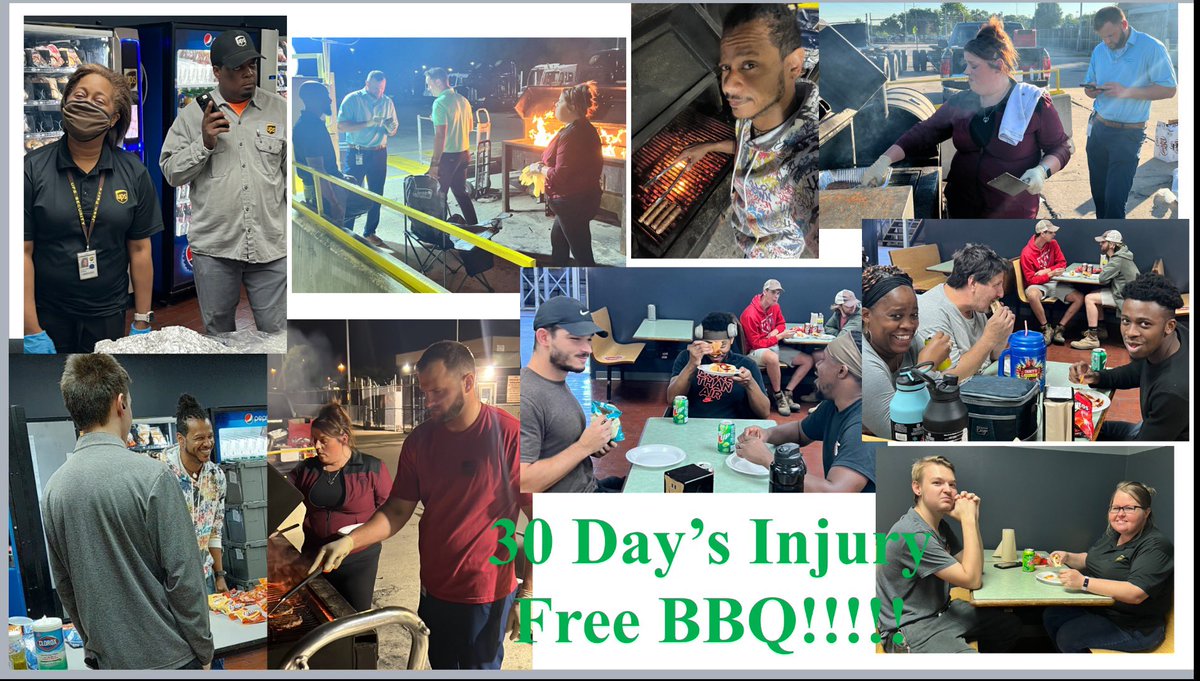 UPS Earth City Preload (@ups_earthcitypl) on Twitter photo We really enjoy safety…& the food that goes hand in hand with it here in Earth City. 30 Days injury Free baby! Nom nom nom!!! 💪🏾 #PreloadBBQ #ChangingCulture #appreciation <a href="/juan_morales_FL/">Juan Morales</a> <a href="/ratkaupsman/">Kevin Ratka</a> <a href="/H0lly1124/">Holly Rogers</a> <a href="/Ryan_Greenwell4/">Ryan Greenwell</a> <a href="/DebMassingill/">Deborah Massingill</a> <a href="/UPSers/">UPSers</a> <a href="/KateStriepe/">Kate Striepe</a> <a href="/RebeccaBaur/">Rebecca Baur</a> We really enjoy safety…& the food that goes hand in hand with it here in Earth City. 30 Days injury Free baby! Nom nom nom!!! 💪🏾 #PreloadBBQ #ChangingCulture #appreciation <a href="/juan_morales_FL/">Juan Morales</a> <a href="/ratkaupsman/">Kevin Ratka</a> <a href="/H0lly1124/">Holly Rogers</a> <a href="/Ryan_Greenwell4/">Ryan Greenwell</a> <a href="/DebMassingill/">Deborah Massingill</a> <a href="/UPSers/">UPSers</a> <a href="/KateStriepe/">Kate Striepe</a> <a href="/RebeccaBaur/">Rebecca Baur</a>