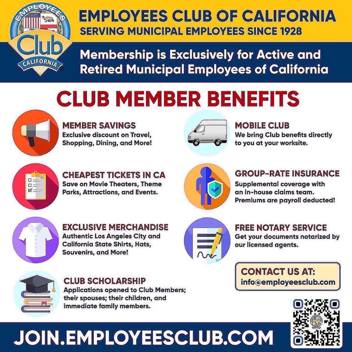 TheCLUBofCA's tweet photo. The Club celebrates the work and lives of #California municipal employees.
Municipal Employee? Learn about the Club and join: https://t.co/nb776m4AsW
@TheCLUBofCA
#calparks
#parkrangers
#rangers
#stateparks
#sacramento
#sactown
#LAParkProud
#stateemployees
#clubdeals https://t.co/DlmfkrgTKo