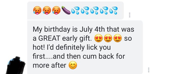 Some feedback from the video of me losing my GIRL/GIRL virginity😍  The sale on my girl/girl threesome